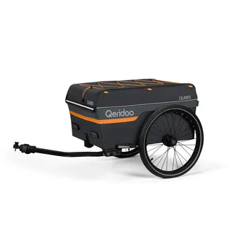 Qeridoo Qubee Lastenanhänger grau 2023