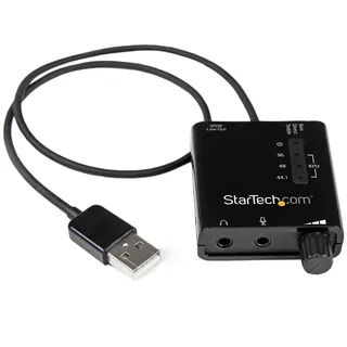 Startech Usb-soundkarte Mit Spdif-audio Adapter - Black