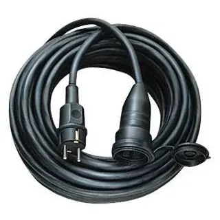 Brennenstuhl Verlängerungskabel IP44 schwarz H05RR-F 3G1.5, 5m (1161420)