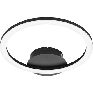 EGLO Parrapos-Z 1 LED schwarz weiß 34 x 30 cm