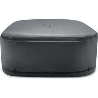 Intex Pure Spa Isolierabdeckung Quadratisch 196 x 196 cm Dunkelgrau - Schwarz