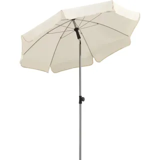 Schneider Balkonschirme Locarno Ø 150 cm Natur mit Knickfunktion