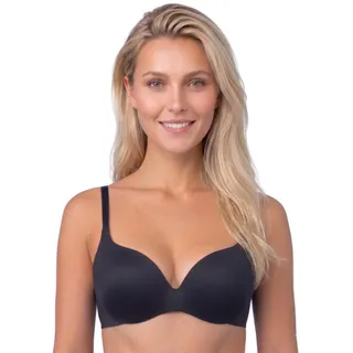Royal Lounge Intimates Women's T-Shirt Bra Royal Fit Black 75E