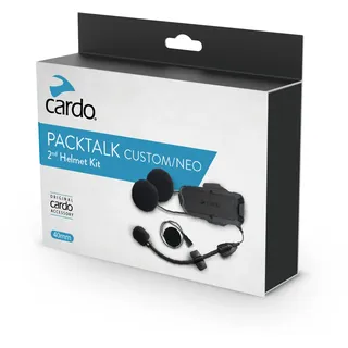 Cardo Packtalk Neo Acc00015 Intercom Audio-kit - Black - One Size