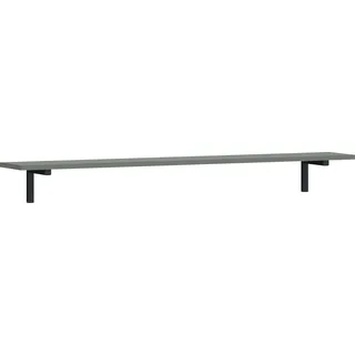 Home affaire Wandregal "Pozzi" Breite ca. 120 cm, grau, grün
