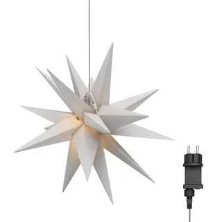 goobay LED Weihnachtsstern 3D Ø 56 cm weiß