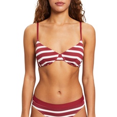 ESPRIT Damen Brela Beach Rcs Uw.bra Bikini, Dark Red 3, C EU