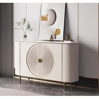 Kommoden Holz Schränke Anrichte Möbel Kommode Sideboard Schrank Modern - Weiß