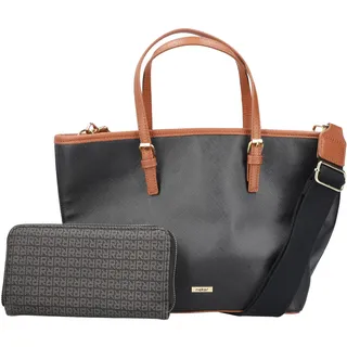 Rieker H1543-00 Shopper Synthetik Schwarz