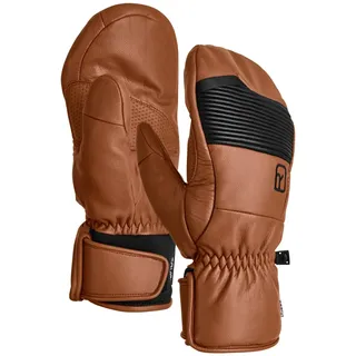 Ortovox Full Leather Mitten Braun M