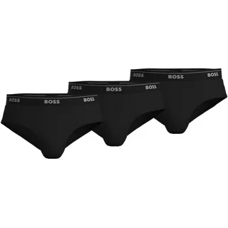 BOSS Hugo Herren Slip aus Baumwolle, 3er-Pack