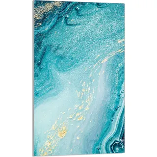 Glasschneidebrett 30x52 Marmor