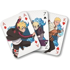 SAKAMI - Naruto / Boruto - 52 Spielkarten - Poker Kartenspiel Deck Playing Cards - original & lizensiert