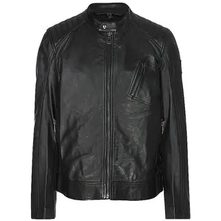 Belstaff Lederjacke V Racer Schwarz 48