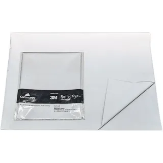 Salzmann Reflektierender Stoff als Meterware zum Nähen - 120cm Breite - Hergestellt mit 3M Reflektierendem Material