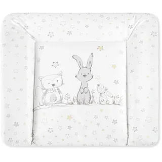 Julius Zöllner Wickelauflage Softy 85x75 cm - Wickelunterlage - wasserdicht und abwischbar - Made in Germany – Oeko-Tex Standard 100 – Sternenfreunde