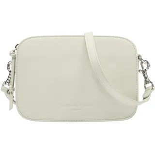 Liebeskind Berlin Umhängetasche Luka – Cross-Body Bag aus Leder mit verstellbaren Schulterriemen – kleine Schultertasche, Fächer mit Reißverschluss – Shoulder Bag, 14.5 x 20.5 x 7 cm,Milk
