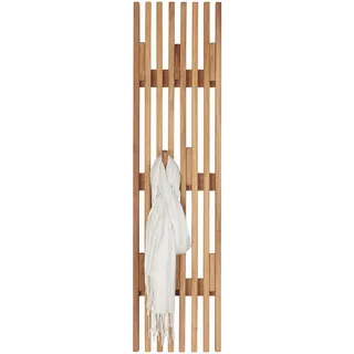 Linea Natura Garderobenpaneel , Holz , Eiche , massiv , 30x120x5.5 cm , Aufhängemöglichkeit , Garderobe, Garderobenpaneele, Garderobenpaneele