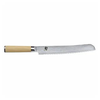 KAI Shun Classic Brotmesser 23 cm Beige/Braun/Silber/Weiß