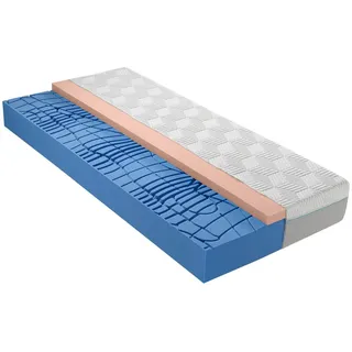 Dieter Knoll Gelschaummatratze , Weiß , Textil , H3 , rechteckig , 90x200 cm , Austria Gütezeichen, Made in Austria, Oeko-Tex® Standard 100, Qualität aus Österreich , Über- und Sondergrößen erhältlich, Bezug abnehmbar/waschbar, für Hausstauballergiker geeignet, für verstellbare Lattenroste geeignet, schadstoffgeprüft, alternative Größen erhältlich, Bezug rundum abnehmbar , Schlafzimmer, Matratzen, Gelmatratzen