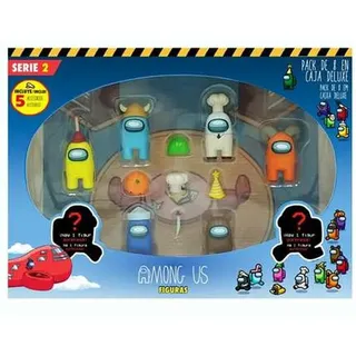 Figurensatz Among Us Serie 2 Pack Deluxe - Bunt