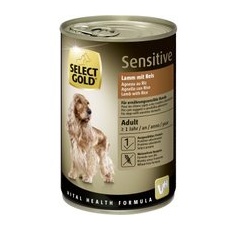 SELECT GOLD Sensitive Adult Lamm mit Reis 24x400 g