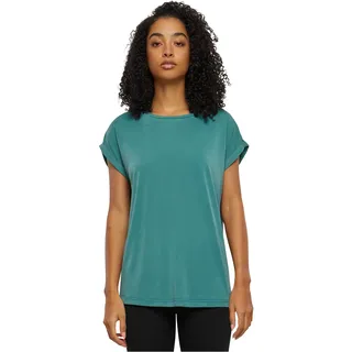 Urban Classics Damen T-Shirt Ladies Modal Extended Shoulder Tee, lang geschnittenes T-Shirt, erhältlich in vielen Farbvarianten, Größen XS-5XL