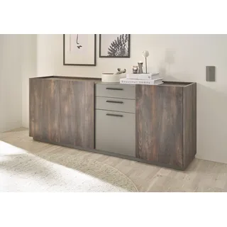 INOSIGN Sideboard »LARGO«, Soft-Close-Funktion, Breite ca. 200 cm braun