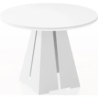 WFL GROUP Kova Ø 100-180 cm weiß