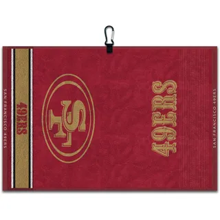 Team Effort San Francisco 49ers Gesicht/Club Jacquard-Handtuch