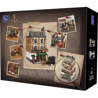 pantasy Sherlock Holmes Bauset Baker Street 221B Apartment 42 cm