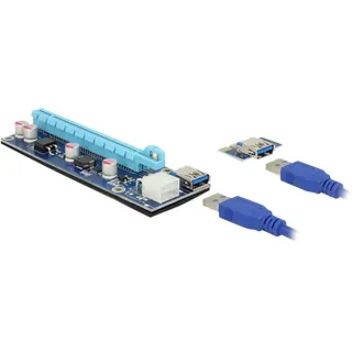 DeLock Riser Card, gewinkelt, PCIe 2.0, 600mm (41426)