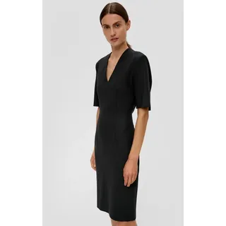 S.Oliver Damen 10.2.20.20.200.2134063 Kleid, 9999 schwarz