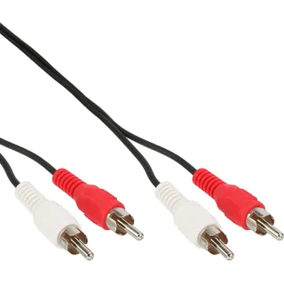 InLine Cinch Kabel 2x Cinch-Stecker / Cinch-Stecker 2,0m (89933)