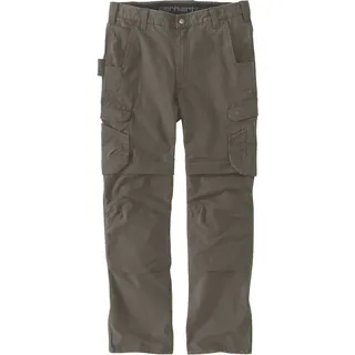 CARHARTT Steel Rugged Flex Relaxed Fit Ripstop Double-front Cargo Workwear Hose - Dunkelgrau - W30/L30