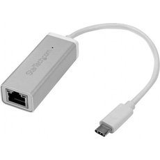 Bild von StarTech.com USB-C-auf-Gigabit-Netzwerkadapter - Silber