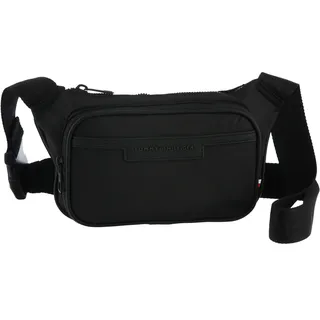 Tommy Hilfiger Gürteltasche »TH REPREVE BUMBAG«, Unisex Bauchtasche, Minibag, Bauchgurt mit Clickverschluss, schwarz