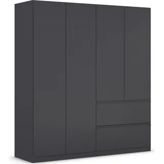 Rauch Drehtürenschrank Costa 181 x 197 x 54 cm Grau