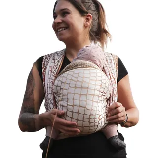 Hoppediz Tragetuch 4,60 m darwin creme