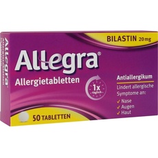 Bild Allegra Allergietabletten 20 mg Tabletten