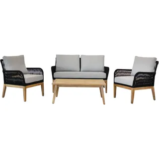 ACAMP Mykonos Loungeset Teak-Anthrazit