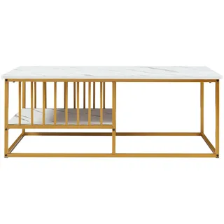 [en.casa] Raukurg Weiß Holzwerkstoff 120 x 60 x 44 cm