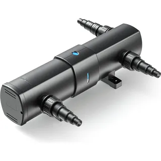 Wiltec SunSun, Brunnen / 24 W uvc, Vorklärgerät für Teichfilter & Teichpumpe, Wasserklärer Lichtfilter