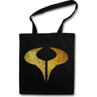 Urban Backwoods Symbol Of Cronos, Stofftasche, Farbe: Schwarz - Schwarz