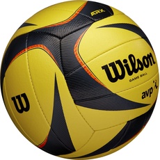 Bild AVP Arx Game Volleyball WTH00010XB, Unisex Volleyballs, Yellow, 5 EU