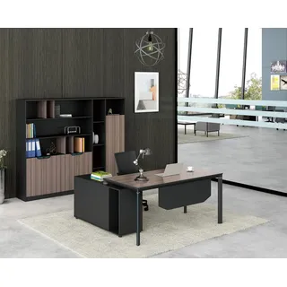 Kommode Sideboard Bürokommode Highboard Büromöbel Schrank Büro Design 150cm Neu - Weiß