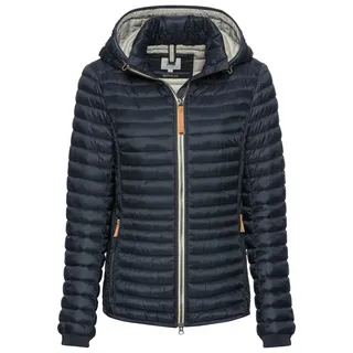 camel active Damen Leichte Steppjacke I Winddicht und wasserarbweisend Dunkelblau, womenswear-40