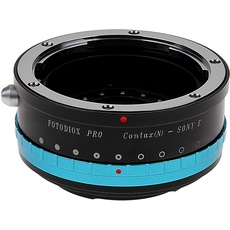 Fotodiox Pro Iris Lens Mount Adapter Compatible with Contax N Lenses on Sony E-Mount Cameras