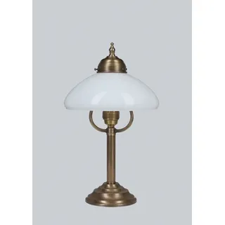 Massive Tischleuchte Messing Berliner Messinglampen Tischlampe