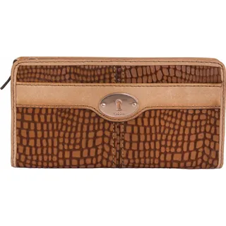 Fossil Geldbörse MADDOX Braun SL3139-216 Damen Geldbeutel Geldtasche - Braun